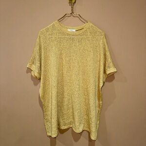 Cherish Yellow Short Sleeve Dolman